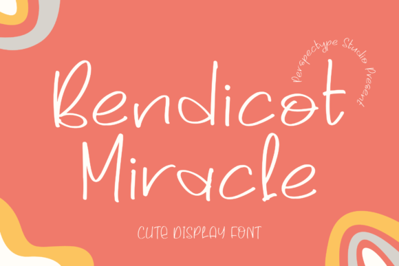 Bendicot Miracle: A Cute Script Font That Brings Personality to Branding