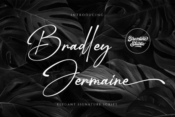Bradley Jermaine: A Handwritten Font That Elevates Small Business Branding