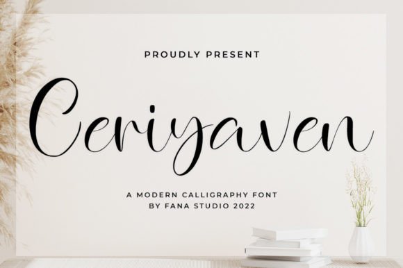 Ceriyaven: A Dazzling Script Font for Editorial Elegance