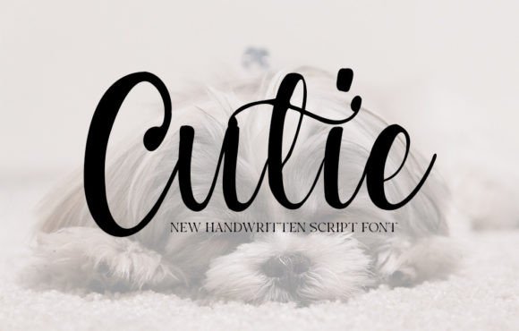 Cutie: A Feminine Script Font for Modern Web and Digital Design