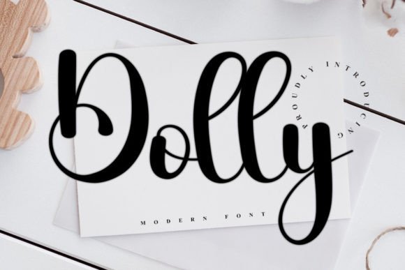 Dolly: A Script Font That Elevates Small Business Branding