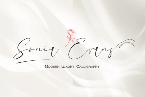 Elevate Your Brand with the Sonia Evans Script Font