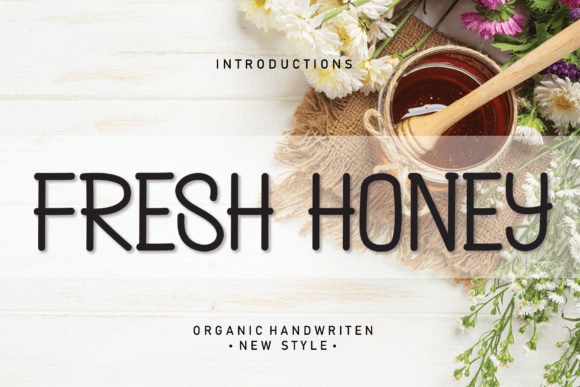 Fresh Honey: A Modern Handwritten Font for Editorial Design