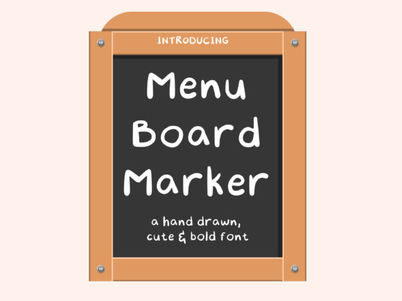 How Menu Board Marker Elevates Campaign Typography with Handwritten Charm