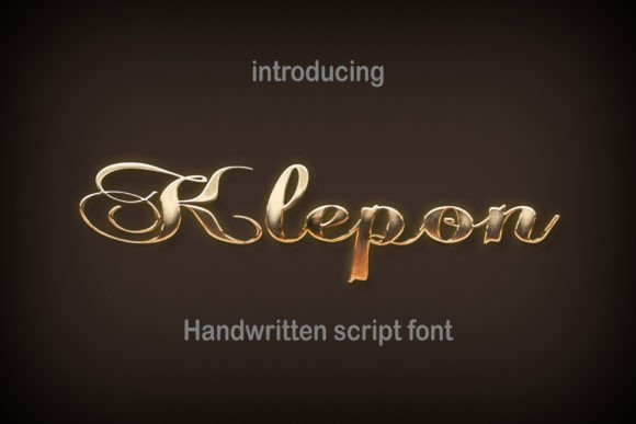 Klepon: A Stylish Script Font for Thoughtful Editorial Design