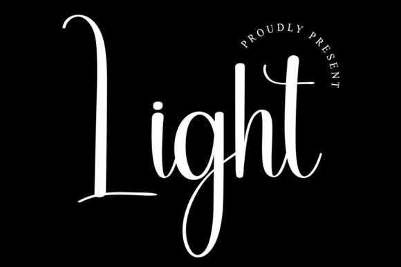 Light: A Handwritten Font with Timeless Elegance for Brand Designers