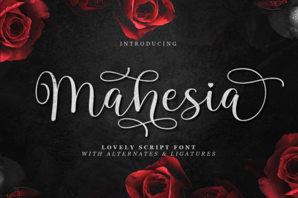 Mahesia: A Handwritten Font That Elevates Your Craft and Product Designs