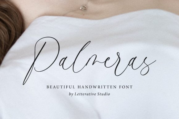 Palmeras: A Luxurious Handwritten Font for Elegant Editorial Design