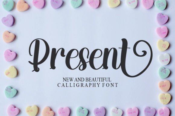 Present: A Handwritten Font for Modern Editorial Design