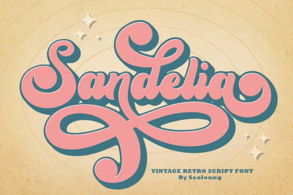 Sandelia: A Retro Script Font That Elevates Your Brand