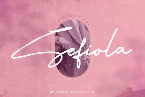 Sefiola: A Dazzling Script Font for Elegant Editorial Design