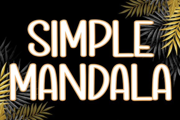 Simple Mandala: A Handwritten Script Font for Warm Digital Branding
