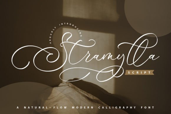 Stramylla Font: Elevating Web Design with Elegant Script Typography