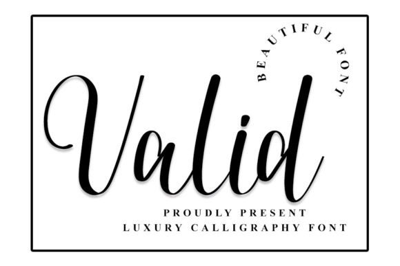 Valid: A Handwritten Font That Elevates Digital Design