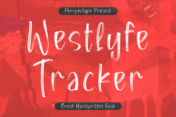 Westlyfe Tracker: A Handwritten Script Font for Modern Editorial Design