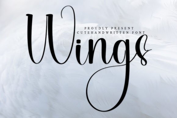 Wings: A Handwritten Font That Elevates Modern Marketing Design