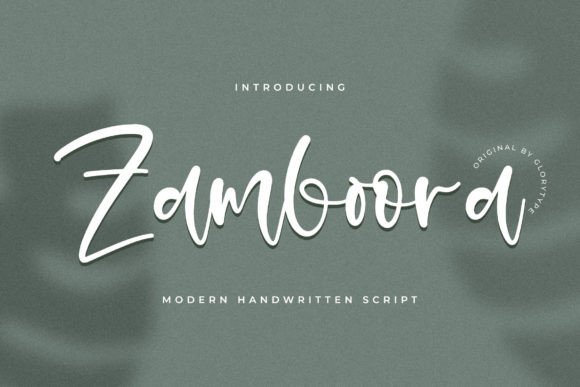 Zamboora: A Handwritten Font That Elevates Editorial Design